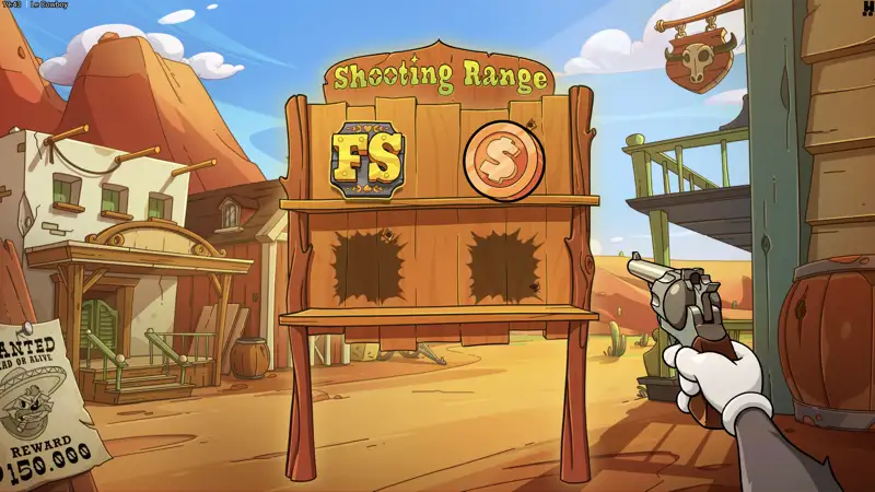 Le Cowboy bonus feature with Smokey's Revolver Reveals activating wilds